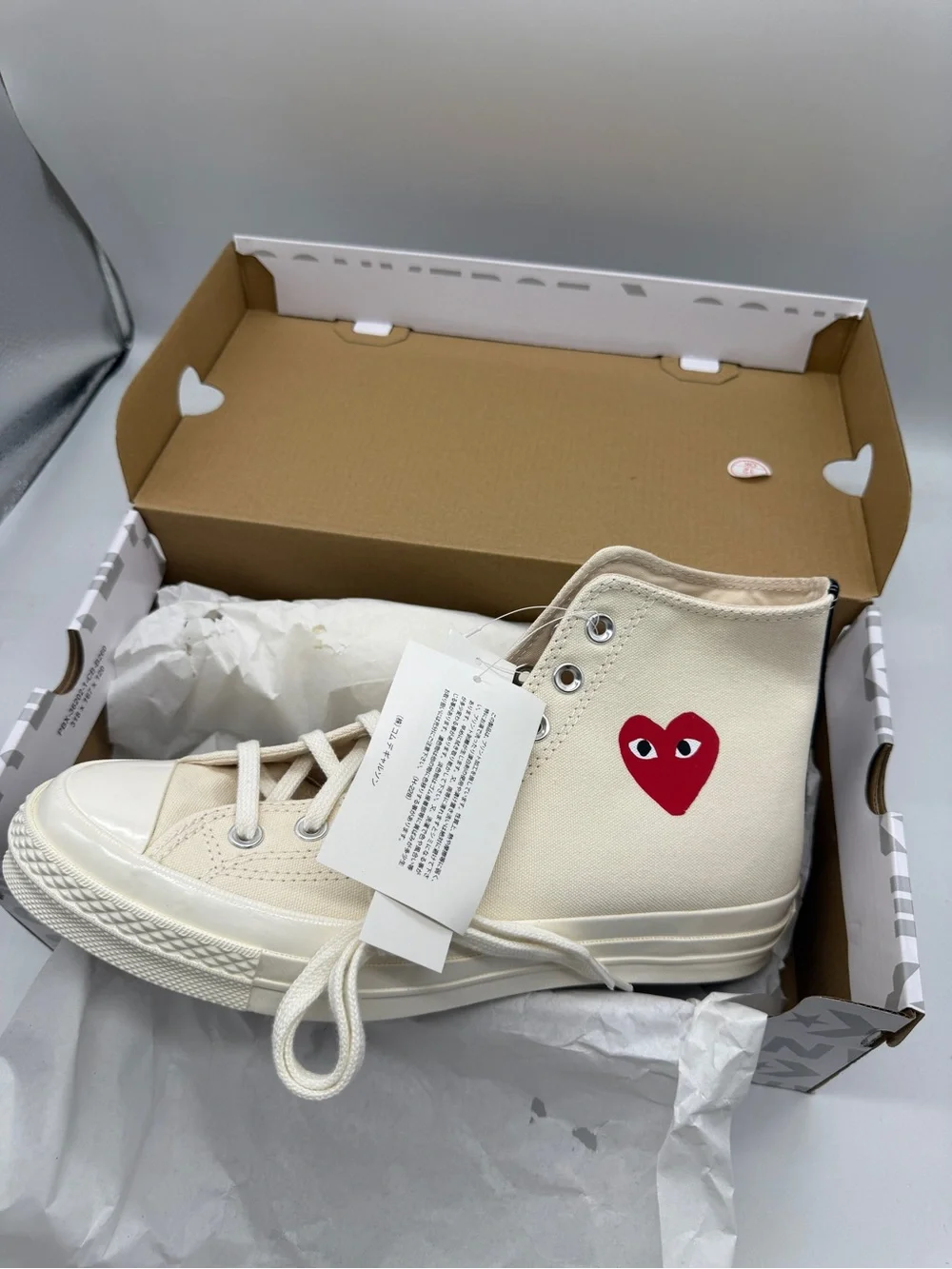 Comme des garçons play converse